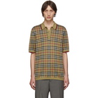 Burberry Beige Knit Westbrook Polo