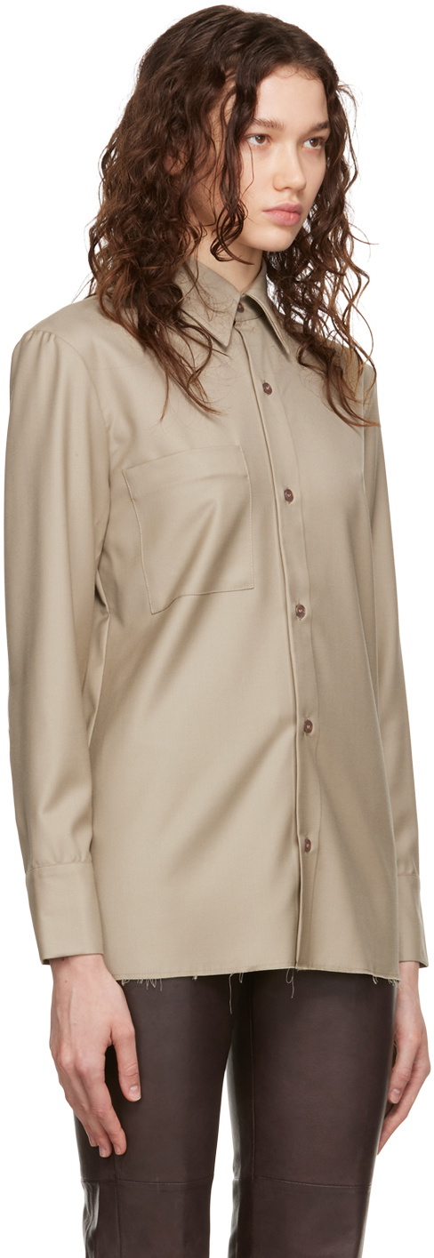 Gabriela Coll Garments Beige No.168 Shirt Gabriela Coll