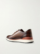 Berluti - Fast Track Full-Grain Venezia Softy Leather Sneakers - Brown