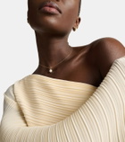Stone and Strand Essential 18kt gold necklace with pearl