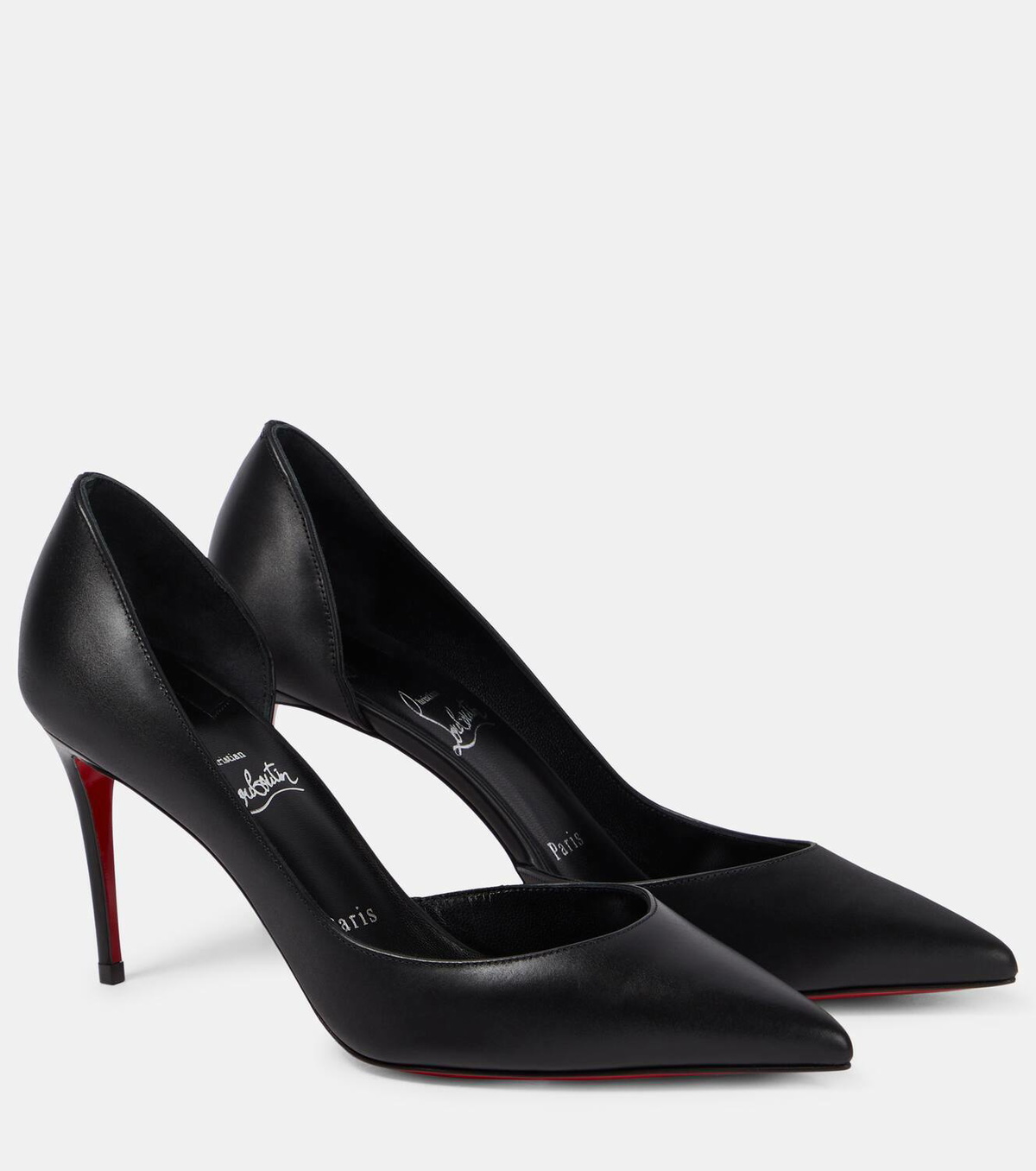 Christian Louboutin Iriza 85 satin pumps Christian Louboutin