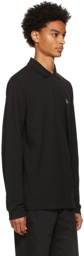 Lacoste Black Classic Piqué Long Sleeve Polo
