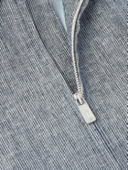 Richard James - Striped Linen and Cotton-Blend Blouson Jacket - Gray