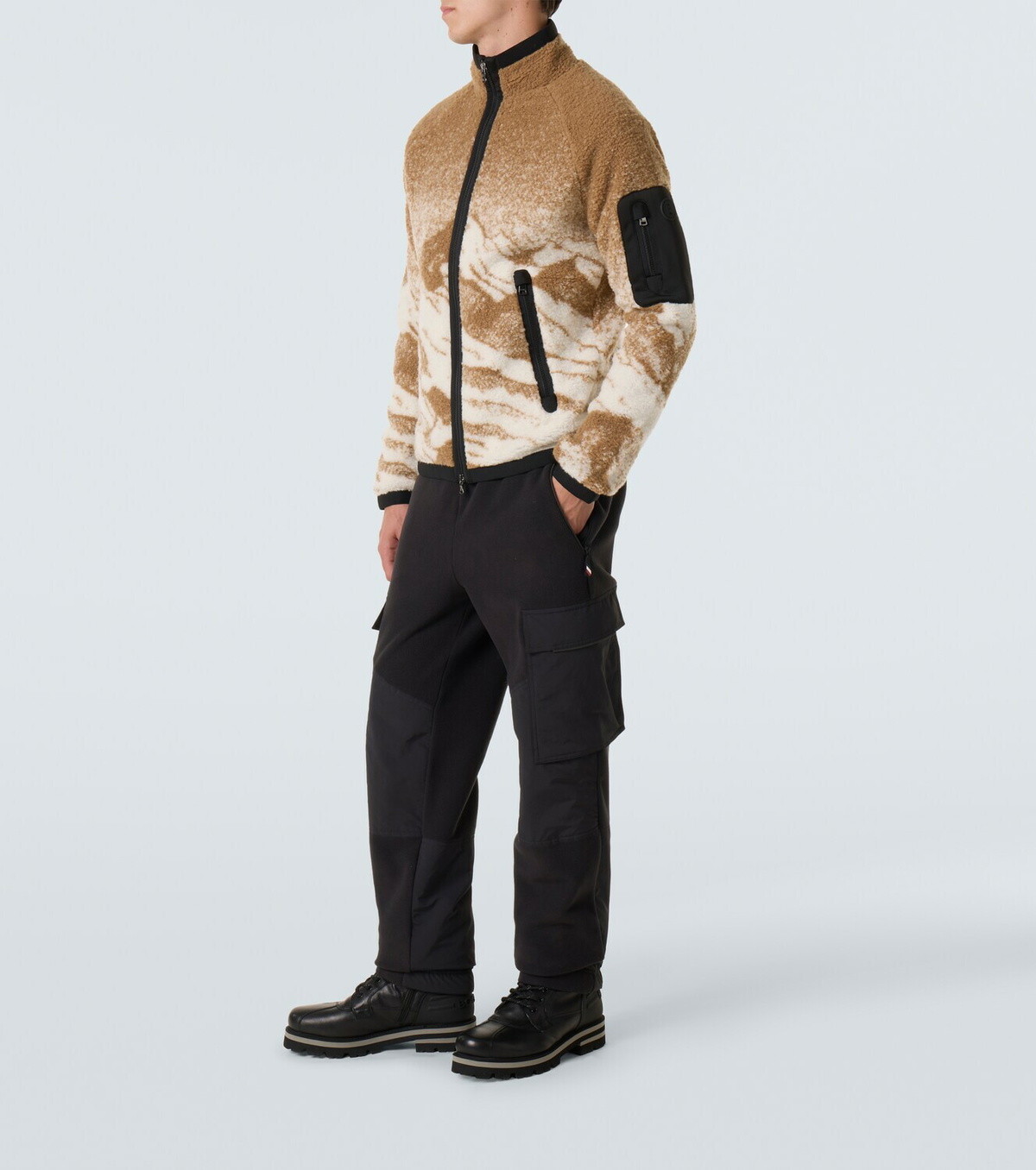 Bogner Courchevel leather lace-up boots