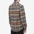 Barbour Men's Ronan Tailored Check Shirt in Grey Marl