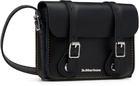 Dr. Martens Black 7 Inch Leather Crossbody Bag