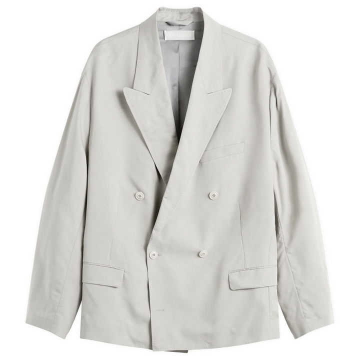 Photo: Our Legacy Men's Tencel Halt Blazer in Willow Grey
