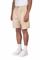 Bally Shorts In Beige Cotton