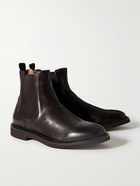 Officine Creative - Hopkins Full-Grain Leather Chelsea Boots - Brown