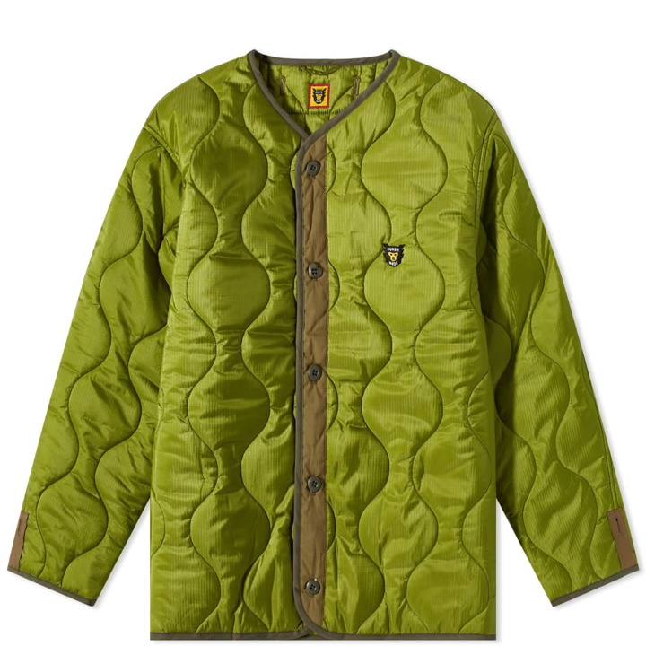 Photo: Human Made Men's Quilted Linner Jacket in Olive Drab