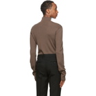 Rochas Homme Brown Wool Sweater