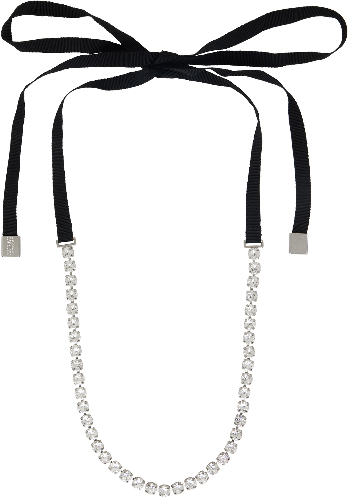 MM6 Maison Margiela Collana Strass Necklace
