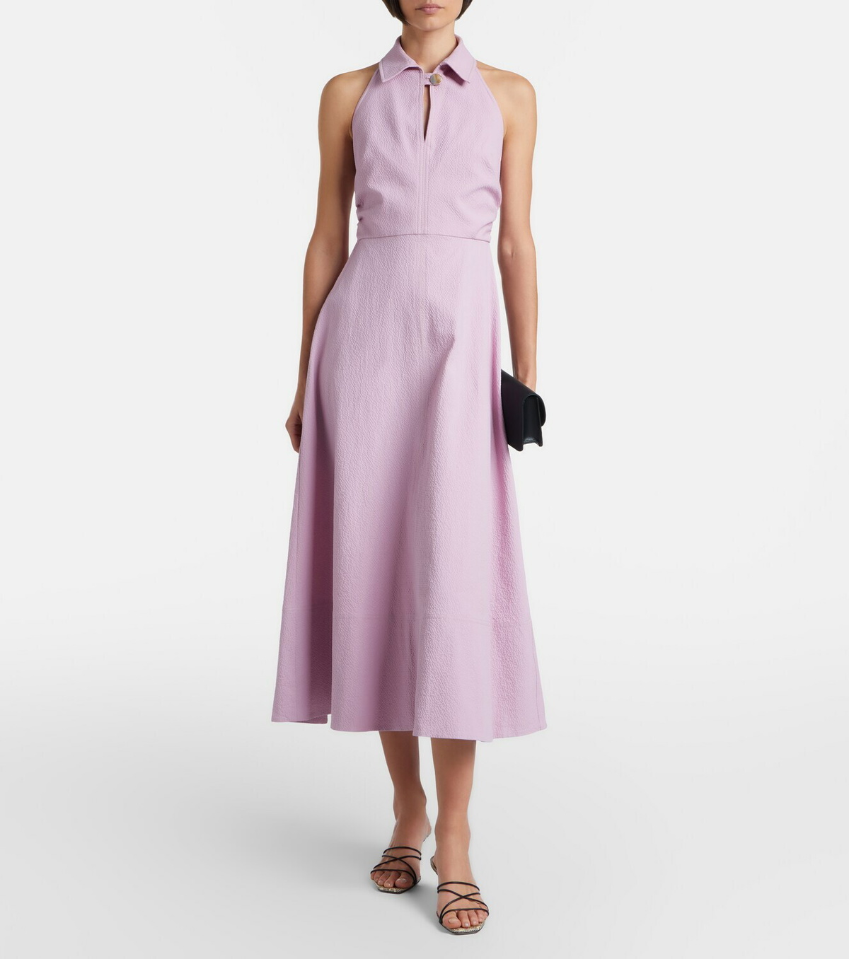 Veronica Beard Mackey cotton-blend midi dress