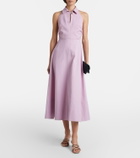 Veronica Beard Mackey cotton-blend midi dress