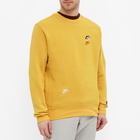 Nike Men's Multi Swoosh Crew Sweat in Pollen