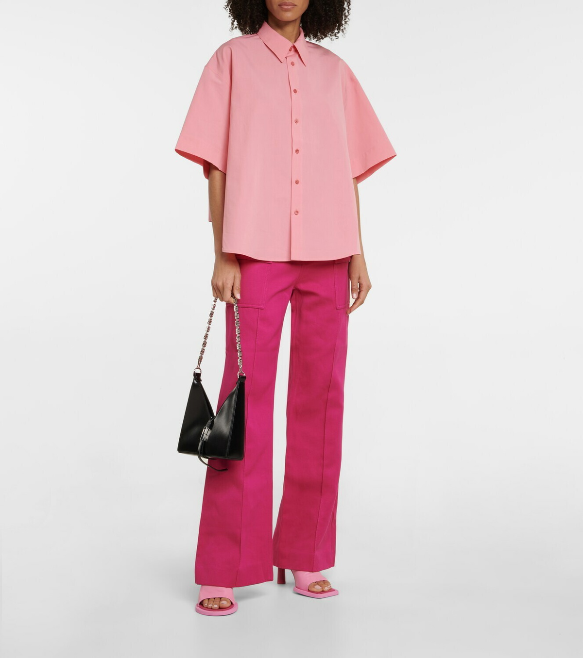 Petar Petrov Ladd cotton and silk oversized shirt