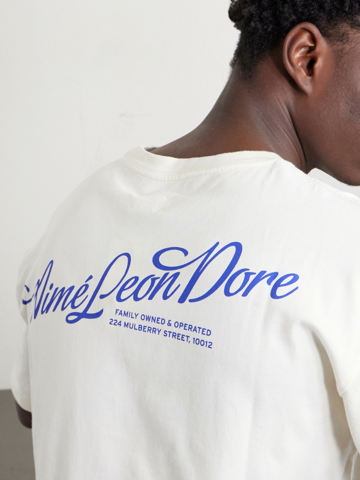 Aimé Leon Dore - Logo-Printed Cotton-Jersey T-Shirt - Neutrals