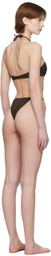 Isa Boulder Brown V Knot & Avril Bikini