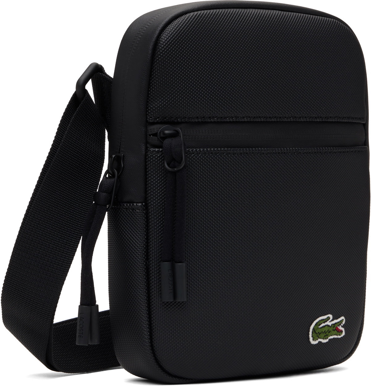 Lacoste Black Small LCST Slimline Bag