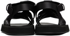 HEREU Black Beltra Sandals