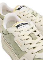 Axel Arigato Dice Lo Panelled Suede Sneakers White And Green