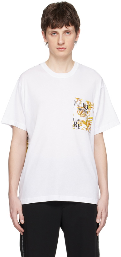 Photo: Versace Jeans Couture White Couture T-Shirt