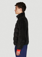 Fleece Zip Jacket in Black