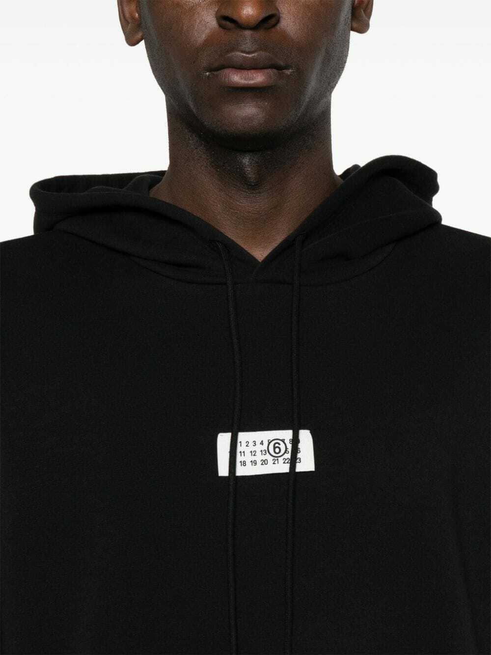 パーカー・フーディ MM6 MAISON MARGIELA LOGO COTTON HOODIE MM6 MAISON MARGIELA - Logo Cotton Hoodie MM6 Maison Margiela