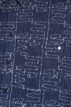Études Shirt In Blue Cotton