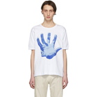 Dries Van Noten White Verner Panton Edition Hand Print Hassel T-Shirt