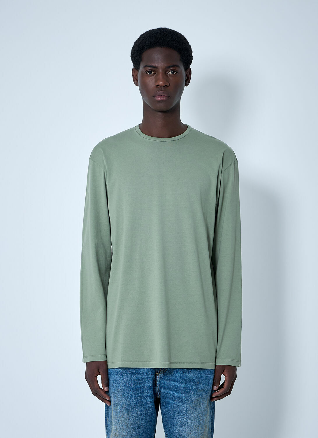 RIER Cotton Long Sleeve T-Shirt