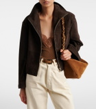 Nour Hammour Etienne suede jacket