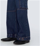Gucci Wide-leg cargo jeans