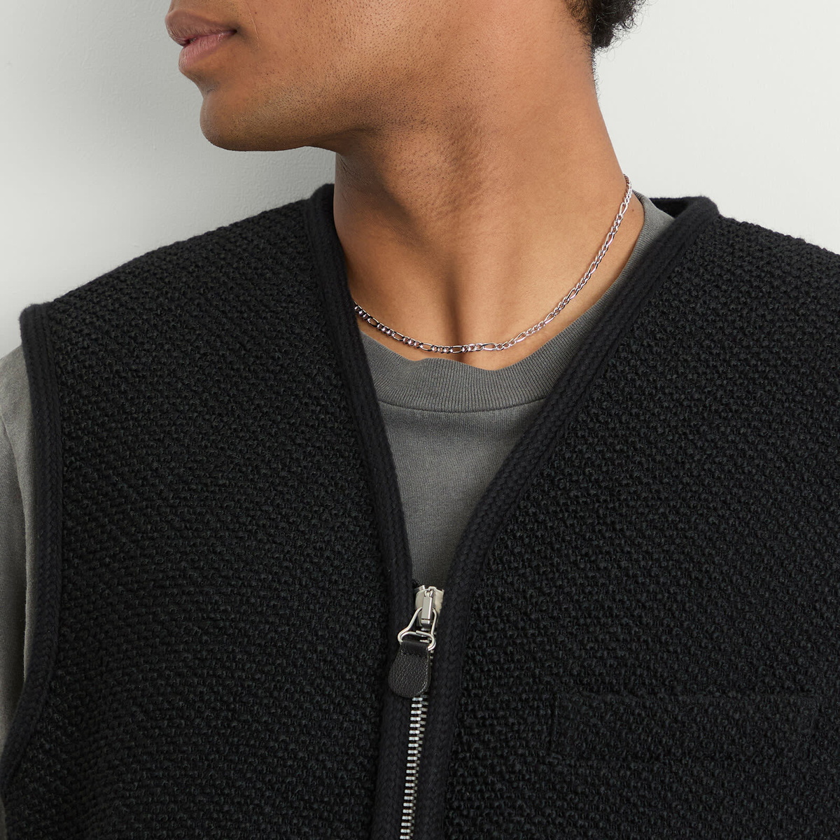 Tom Wood 18" Bo Chain Medium in Silver 