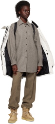 Canada Goose White Expedition Down Jacket