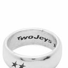 TwoJeys Men's Signature Ring in Silver