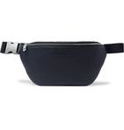 Hugo Boss - Crosstown Full-Grain Leather Belt Bag - Navy