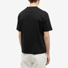 Lanvin Men's Tonal Embroidered Logo T-Shirt in Black