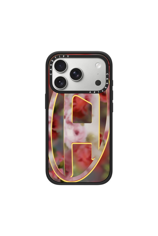 Photo: Diesel Oval D impact case for i Phone 17 Pro - Cases - Unisex - Red