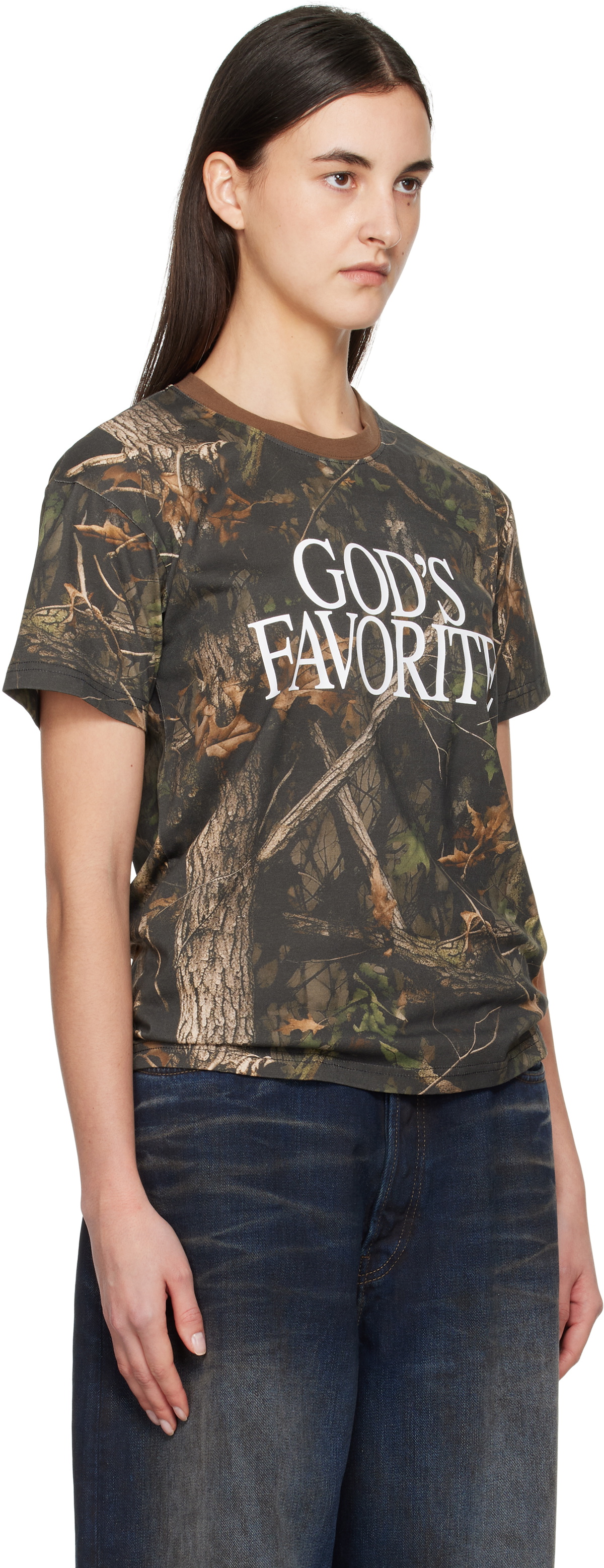 Praying Khaki 'God's Favorite' Camo T-Shirt