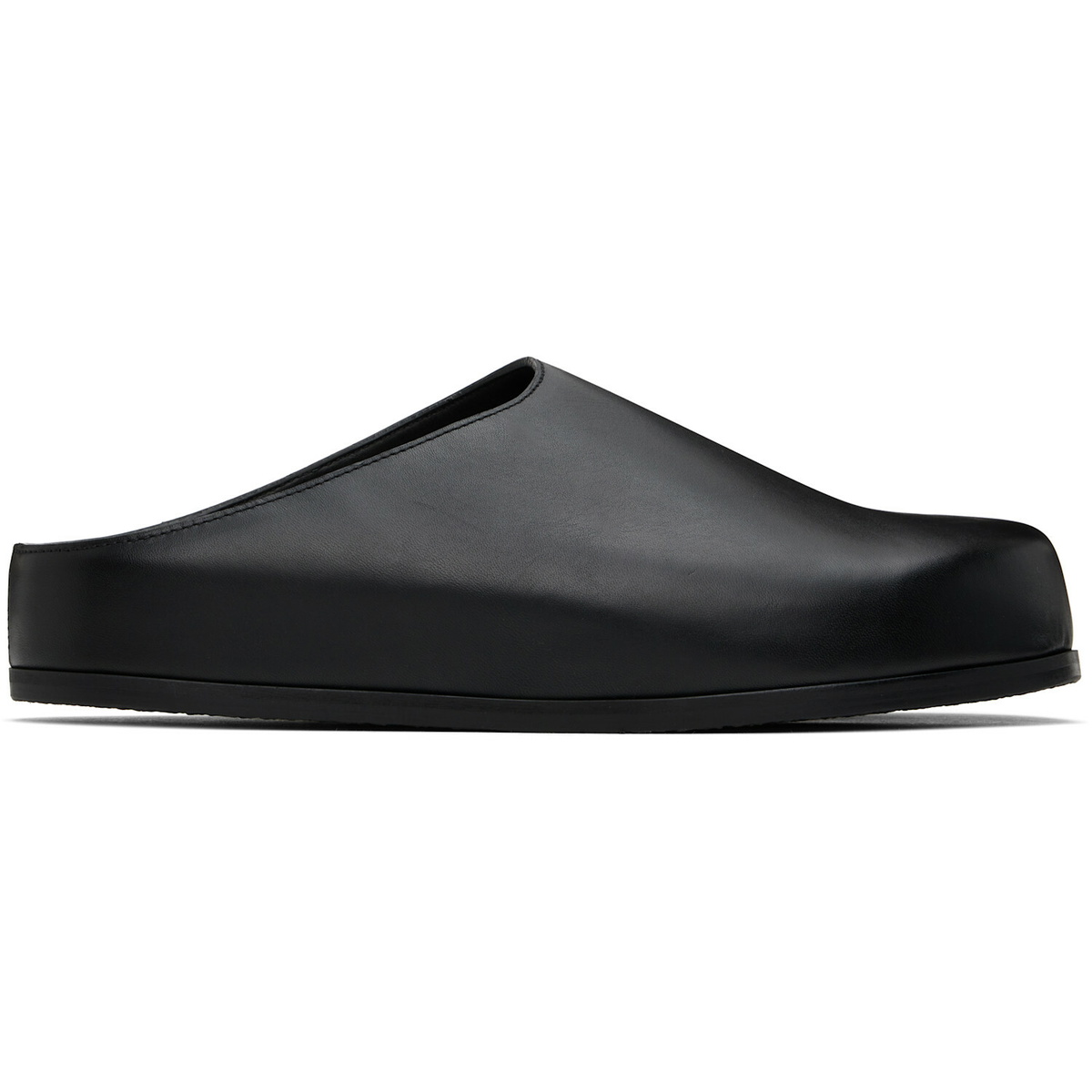 Studio Nicholson Black Wearing Clog Loafers