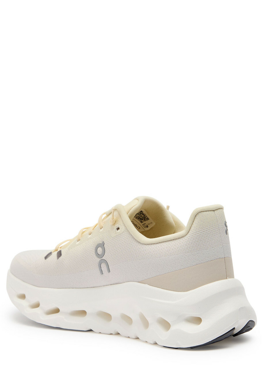 ON Cloudtilt Jacquard Mesh-knit Sneakers Yellow