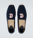 Christian Louboutin Nanou Mooncrest canvas espadrilles