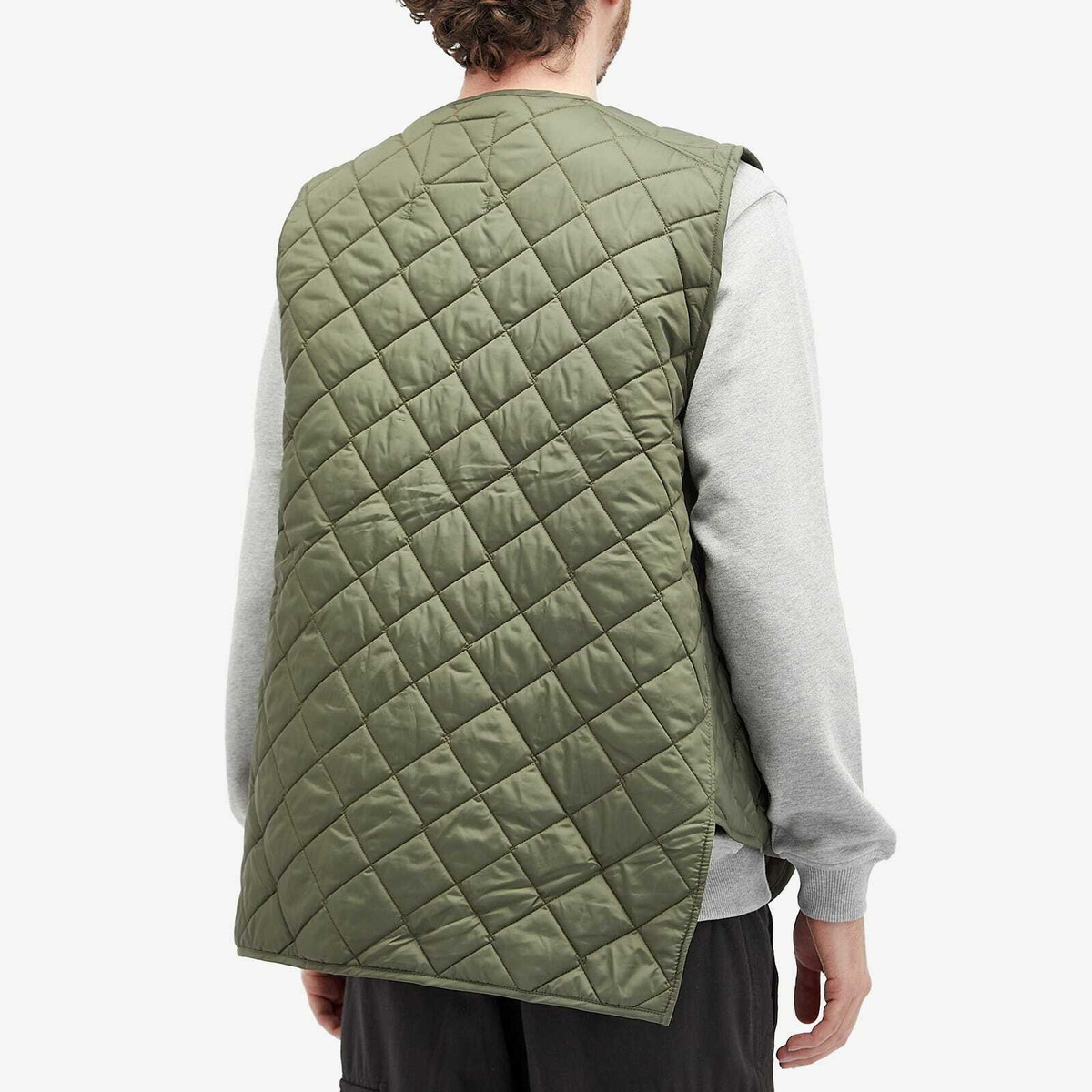 Comme des Garçons SHIRT Men's x Lavenham Thornham Vest in Khaki