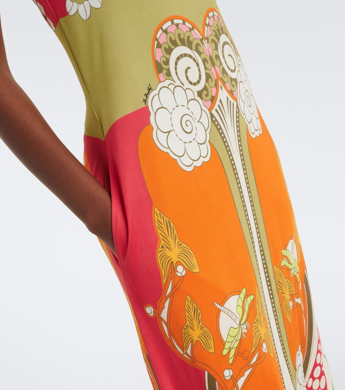 La DoubleJ Clingy Roy printed maxi dress