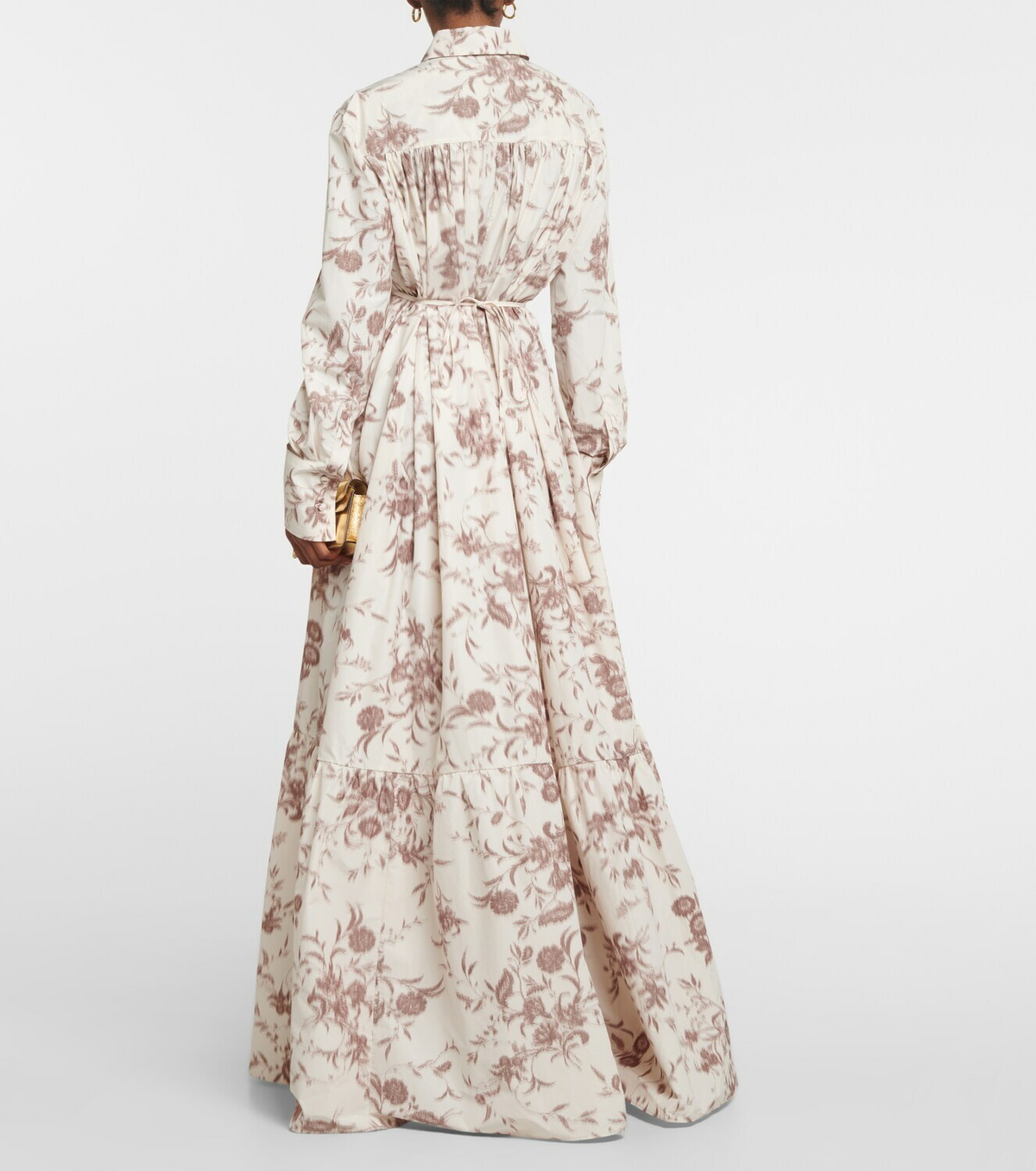 Erdem Floral taffeta maxi dress Erdem