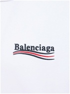 BALENCIAGA Political Logo Cotton Sweatshirt Hoodie