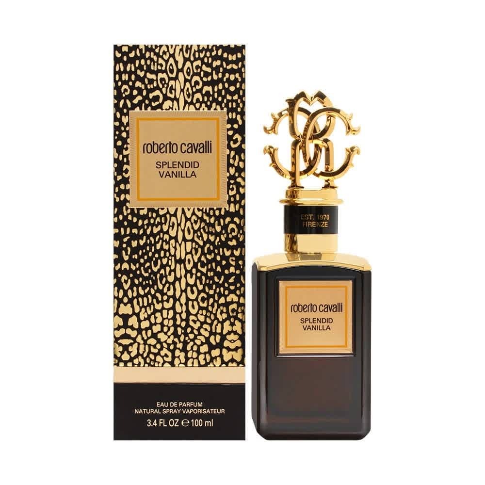 Roberto Cavalli Unisex Gold Collection Splendid Vanilla EDP Spray 3.4 oz Fragrances 3614221031735
