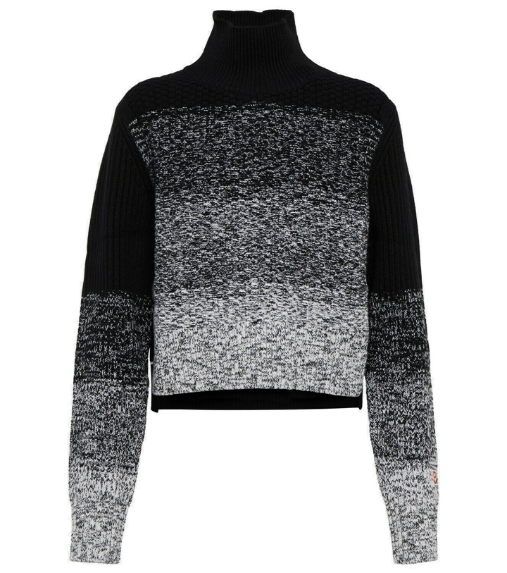 Photo: Victoria Beckham - Striped wool turtleneck sweater