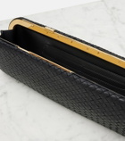 Bottega Veneta Serata Intrecciato leather clutch